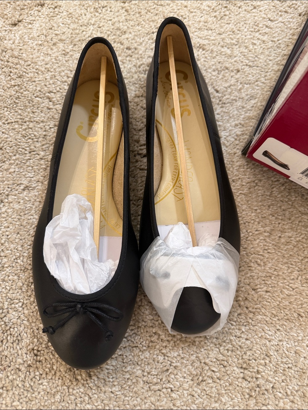 Circus by Sam Edelman black flats. Size 7.5.